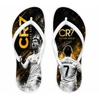 Chinelo Personalizado Cristiano Ronaldo CR7. Futebol