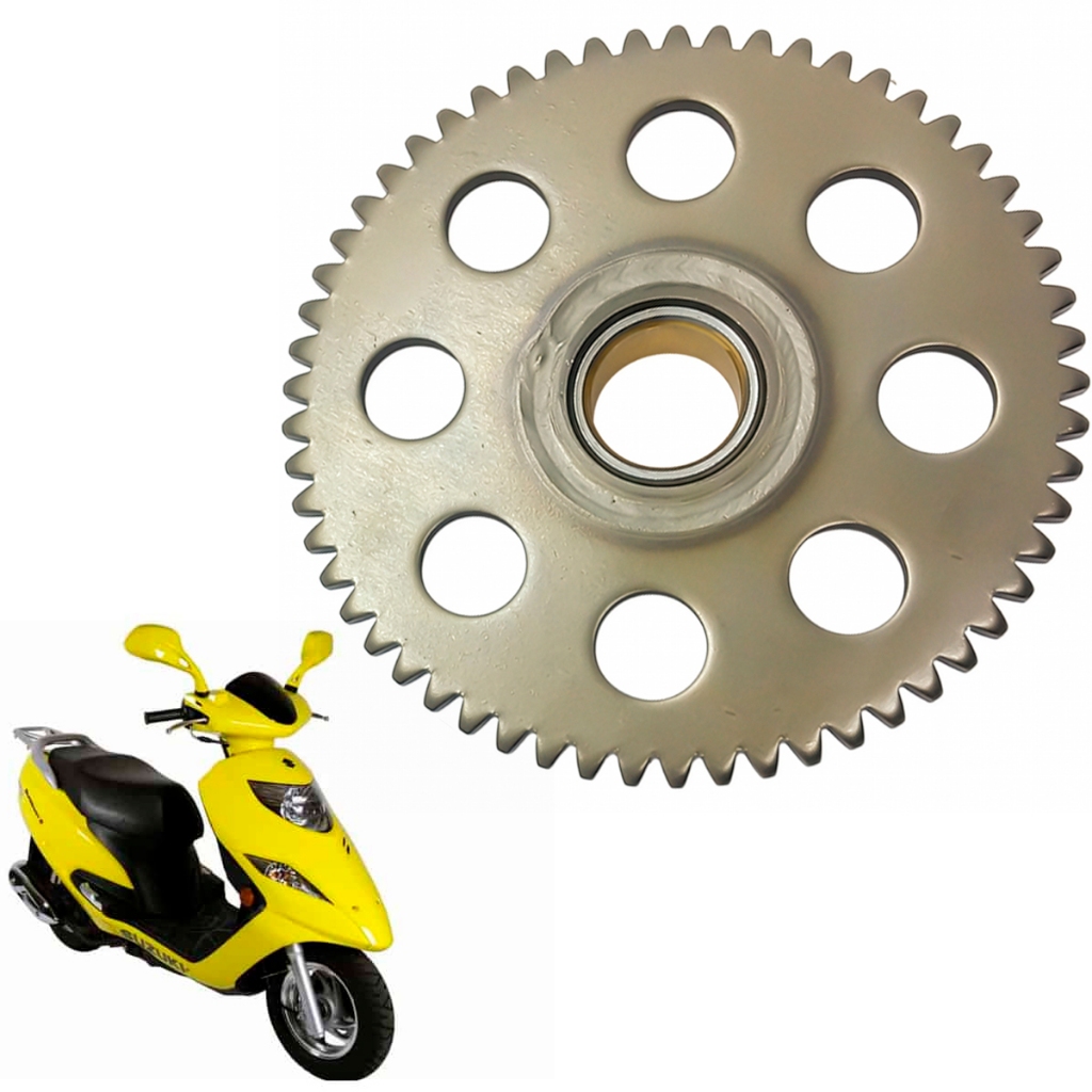 Engrenagem Placa de Partida Burgman 125 2006 a 2010 57D