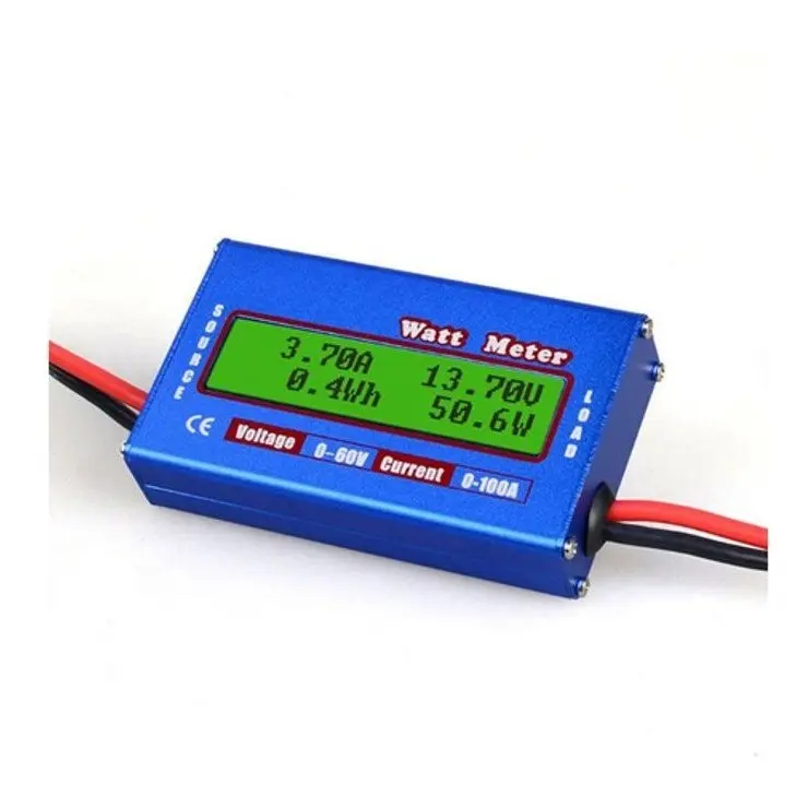 Wattimetro | Amperimetro | Voltimetro | Digital | 100a 12v 24v Dc Cc
