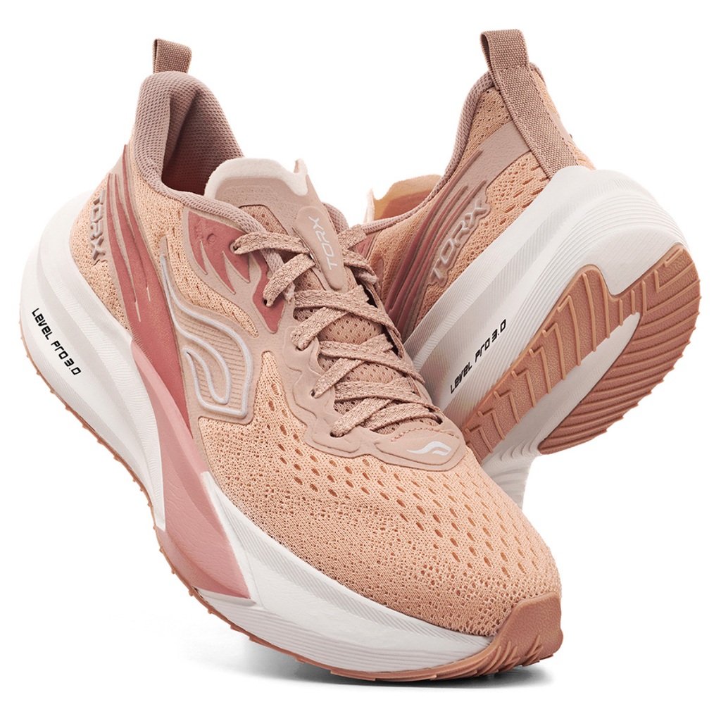 Tênis de Corrida Torx Pace Profissional Leve Amortecimento Cabedal Knity Feminino Running