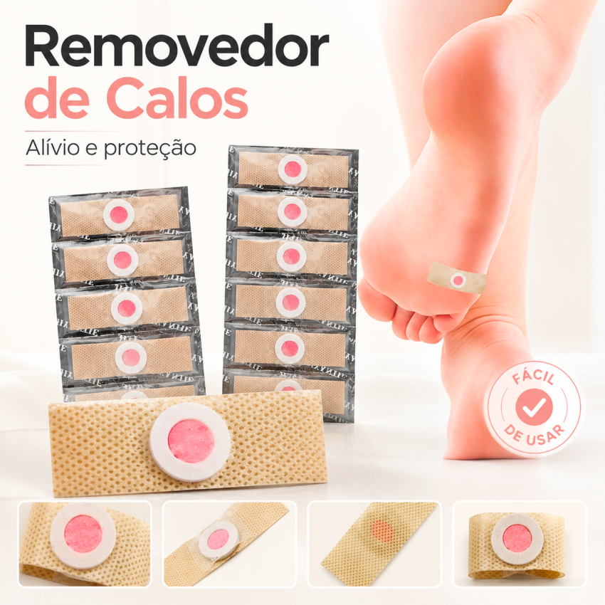 Adesivos Removedor De Calos E Olho De Peixe 6 12 24 48 Unidades Cuidados Com Os Pés Conforto Diário