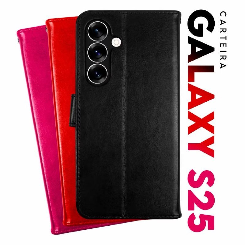 Capa de carteira flip cover GALAXY S25