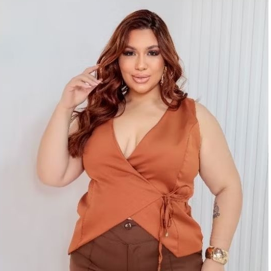 Colete Feminino Plus Size Transpassado Elegante Alfaiataria Social GG G1