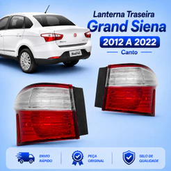 Lanterna Traseira Grand Siena ANO 2012 A 2022 Canto