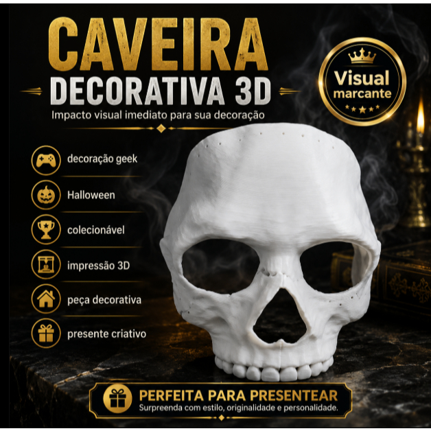 Máscara Tática Caveira Ghost Face Airsoft para Cosplay Halloween Fantasia Gamer Impressão 3D