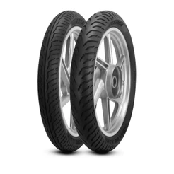 Par De Pneus Pirelli 80 100 18 + 100 80 18 City Dragon CG 160 Titan Fazer 150 Fan Dianteiro e Traseiro Sem Camara TL