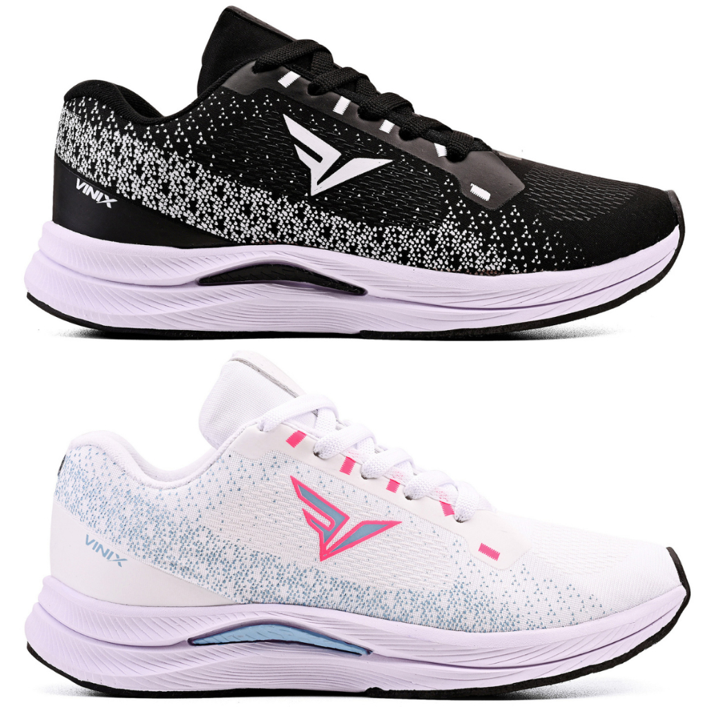 Kit 2 Pares de Tênis Feminino Esportivo Leve Confortável Resistente Academia 34 ao 39 Acessível