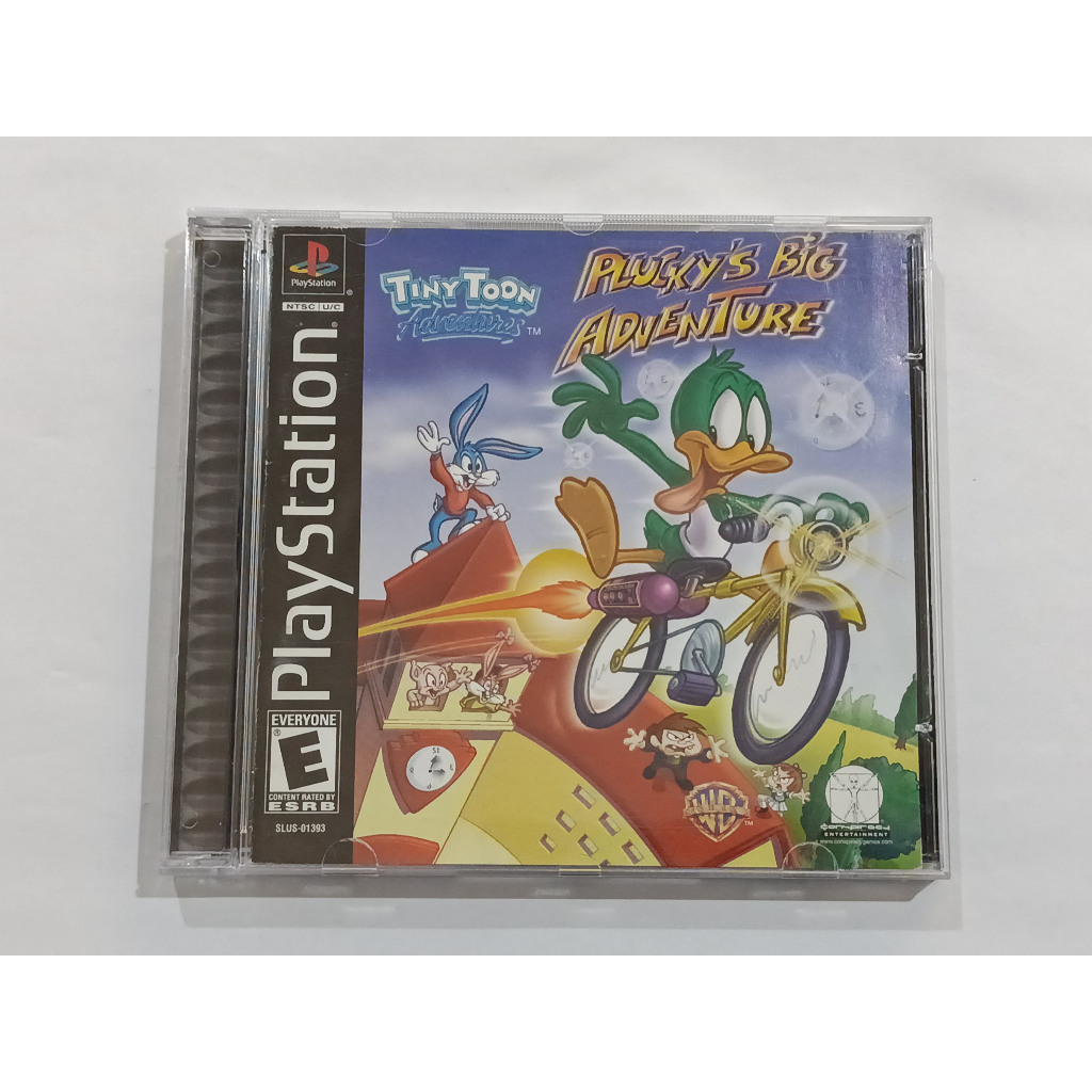 Tiny Toon Pluckys Big Adventure p/ PS1 Original Usado