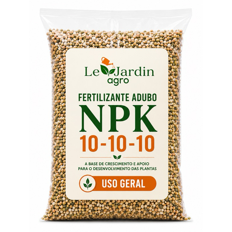 Fertilizante NPK 10-10-10 Le Jardin Agro Adubo Mineral para Plantas