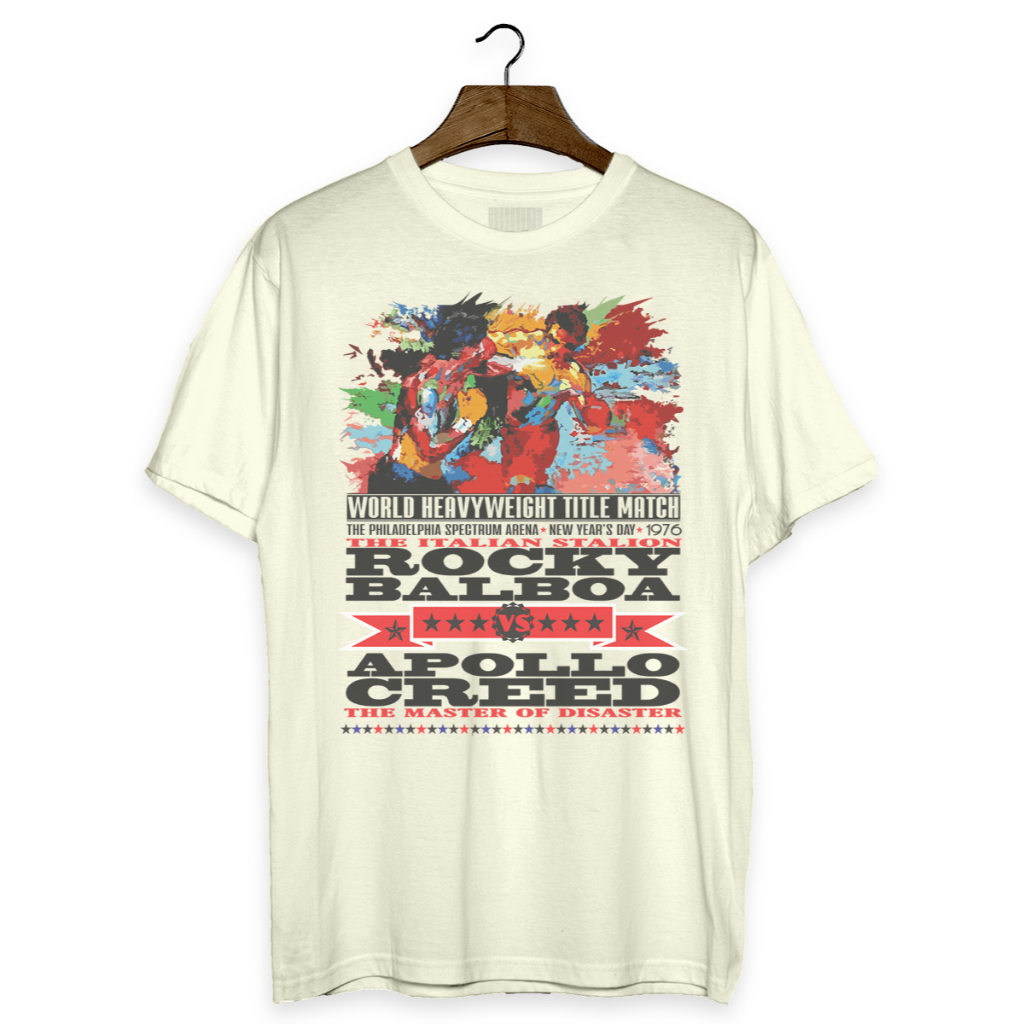 Camiseta Rocky Balboa Vs. Apollo Creed Boxe