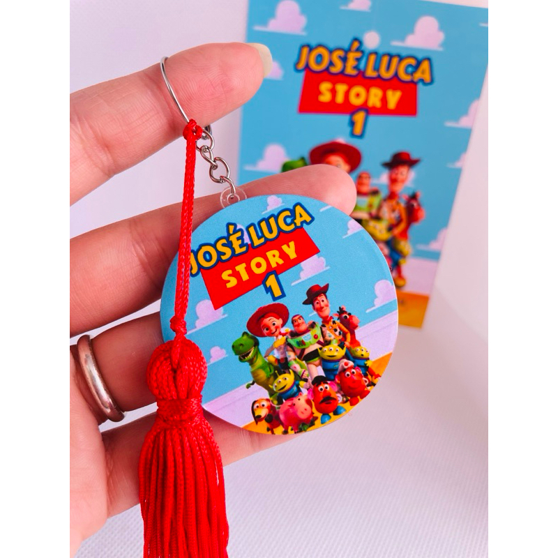 Chaveiro Personalizado Toy Story | Chaveiro Acrílico | Lembrancinhas | Aniversário Toy Story