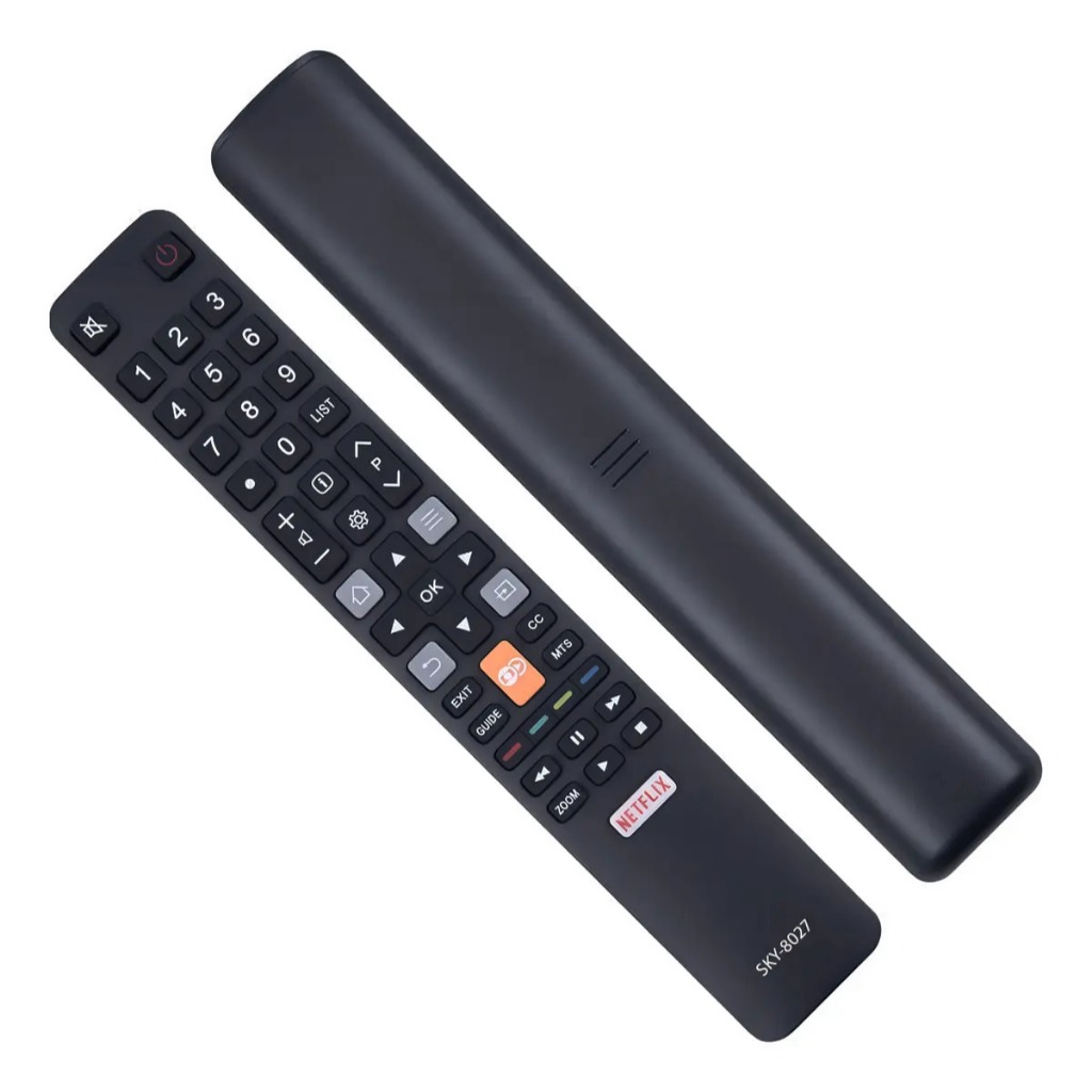 Controle Remoto TCL Compatível TV Smart Comando Netflix Globoplay — imagem 2 de 2