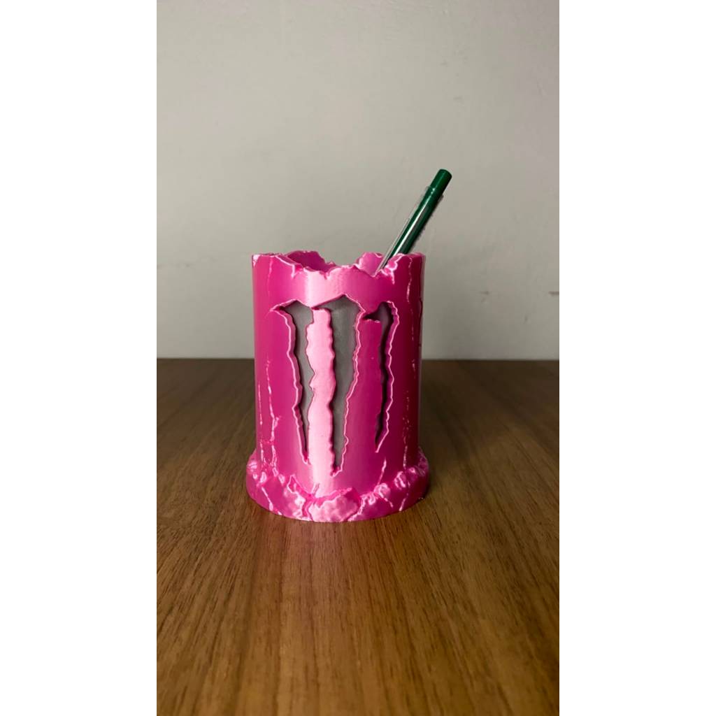 Porta canetas monster