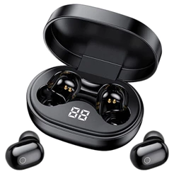 Fone Bluetooth 5.3 Tws Visor Led Caixa Carregadora Sem Fio