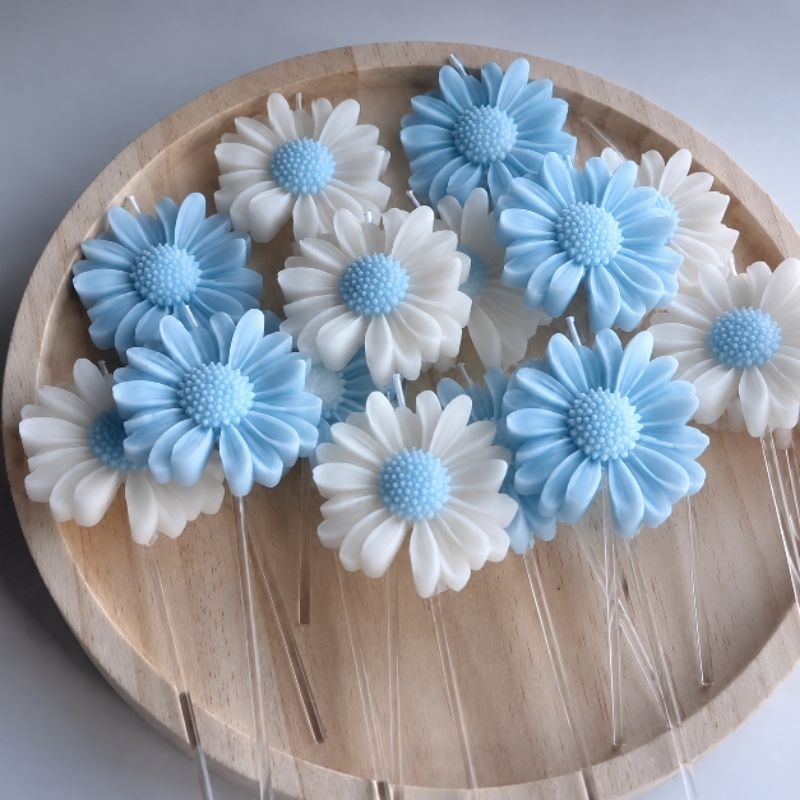 🌼20 Sabonete Artesanal Margarida  | Lembrancinha Personalizada para Casamento, Chá de Bebê, Maternidade e Aniversário