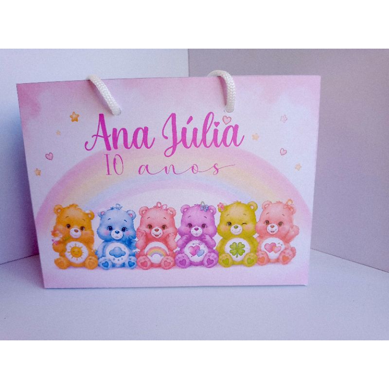 Sacolinha Personalizada URSINHOS CARINHOSOS | Sacolinha | Lembrancinha | Mimos | Aniversário