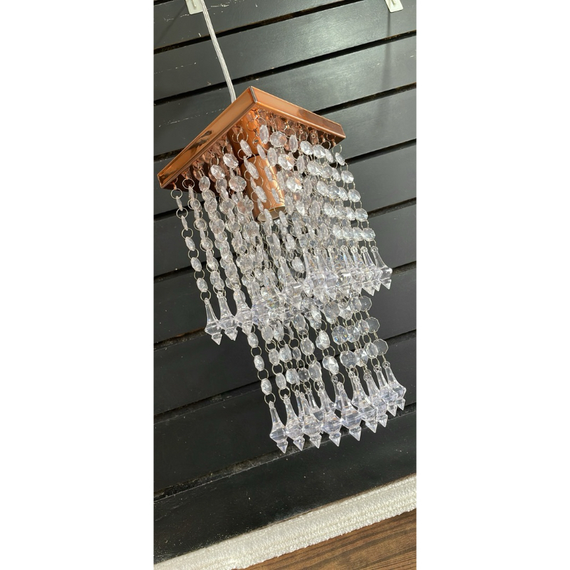 lustre rose pendente piao