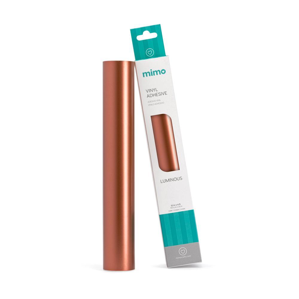 Adesivo Vinil Luminous Fosco - Ouro Rosé - Mimo - 30,5 cm x 1,22 m - 1 Unid