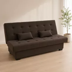 Sofá Cama Reclinável 2 Lugares 3 Posições Laila Matrix 90x186x94cm