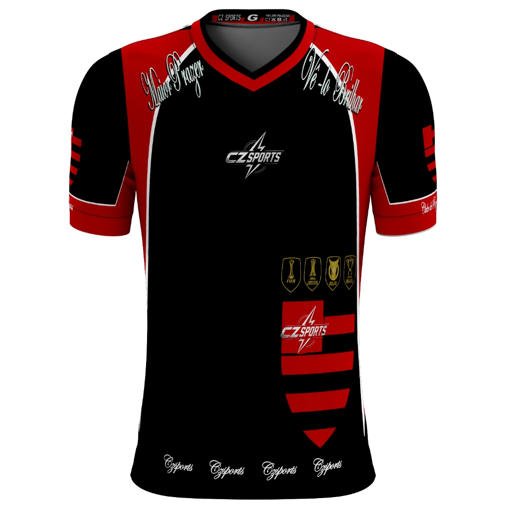 camisa futebol rubro branca esportiva masculina camiseta time dry fit urubu uv negro treino corrida