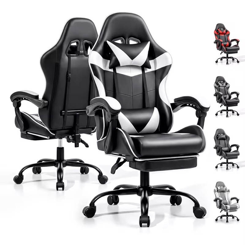 Cadeira Gamer Giratória Profissional Escritório Ergonômica Reclinável Confortáve