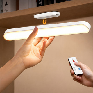 Luminária LED Sobrepor Bastão Recarregável Sem Fio Suporte Magnética Touch 3 Cores Contro…