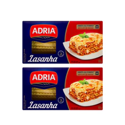 Kit 2un Massa Sêmola Adria Lasanha 500g