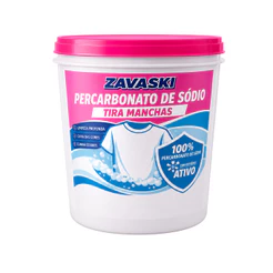 Percarbonato de Sódio Tira Manchas Sem Cloro 100% Oxigênio Ativo 1kg Zavaski