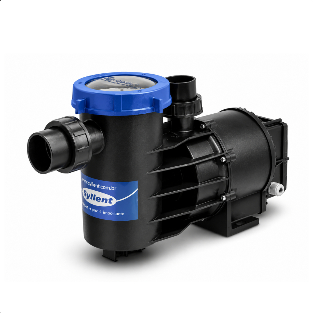 Bomba para Piscina com Pré-Filtro Integrado Autoescorvante 1/3 CV 220V Syllent