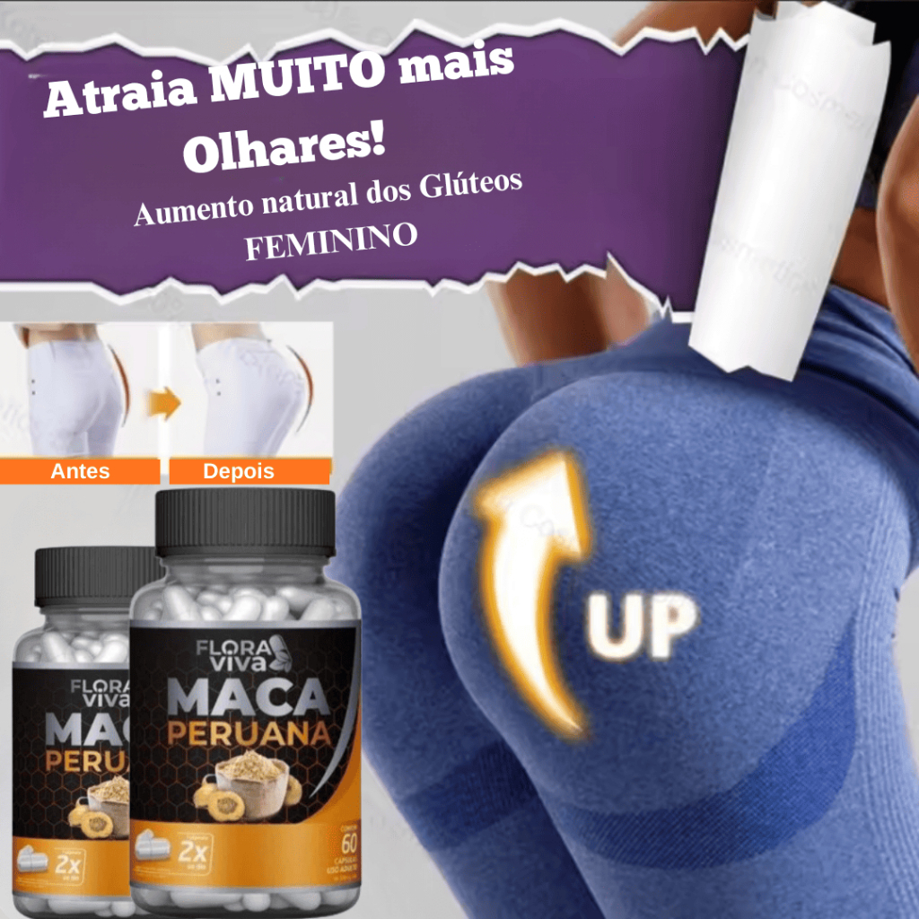Mais Volume e Definição Corporal - Pernas bumbum e Glúteos | Suplemento Alimentar