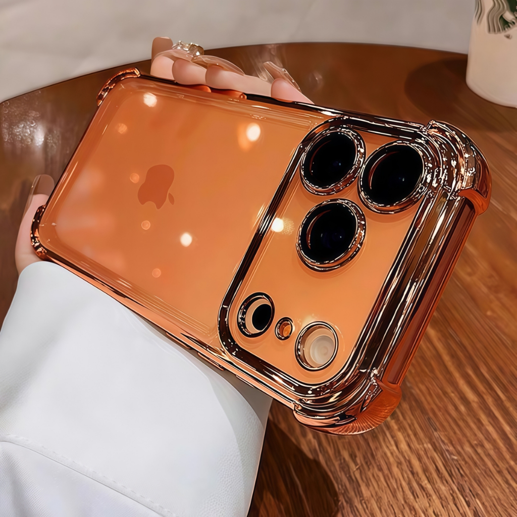 Capa de celular de alta qualidade e resistente a impactos para iPhone 17 16 15 Pro Max