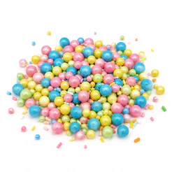 Mini Confeito - Sprinkles Unicornio - 60 gramas - Abelha Confeiteira - Rizzo