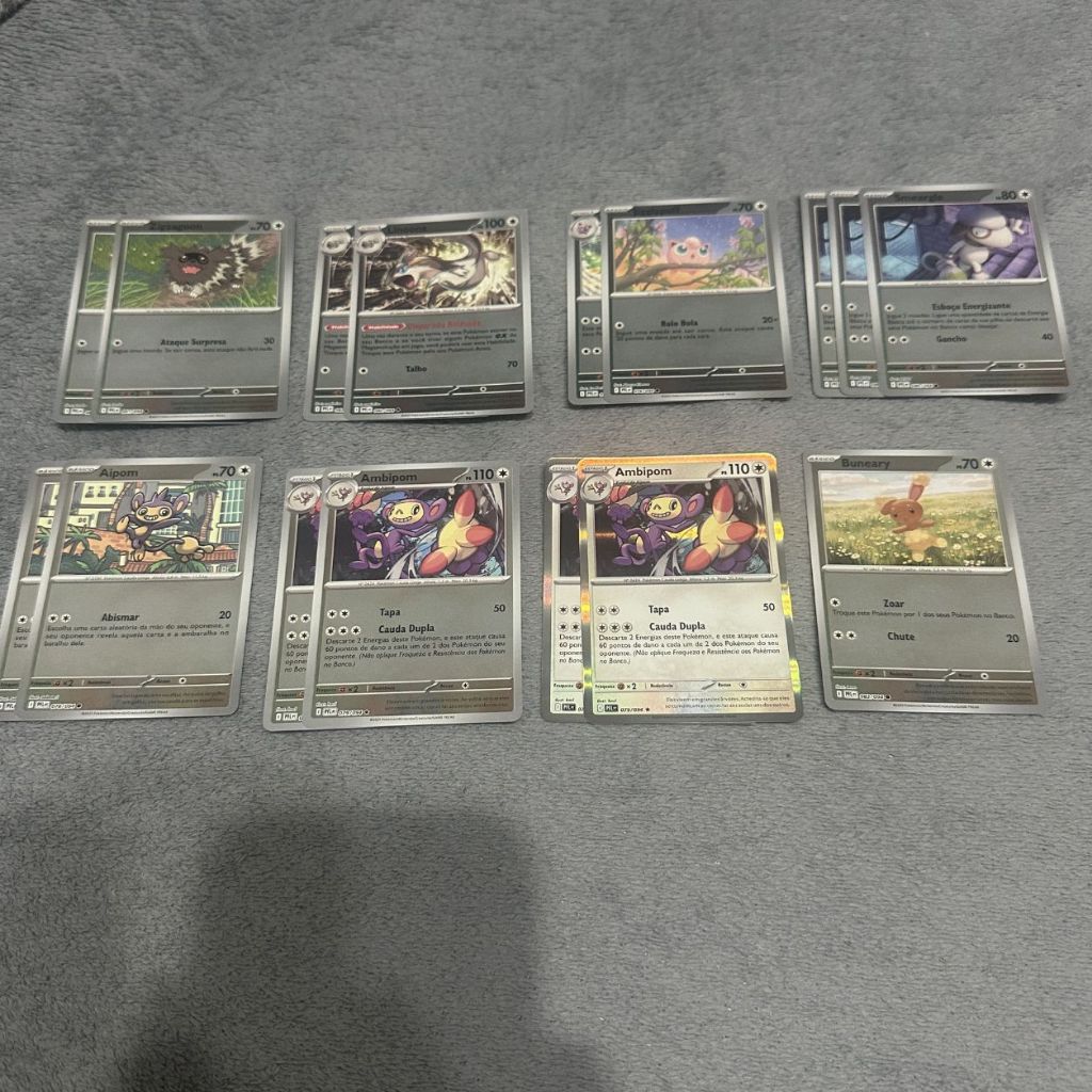 Cartas Pokémon Mega Evolução (094) Reverse Holo e Holo - Normal | Master Set | Escolha a Carta