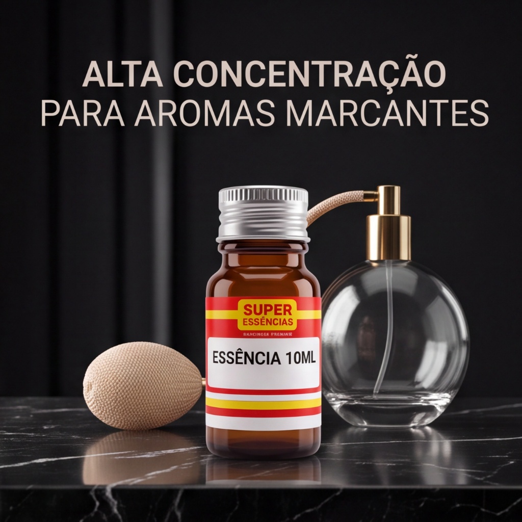 Essência para Perfumaria Fina De Perfumes e Cosméticos (10ml)