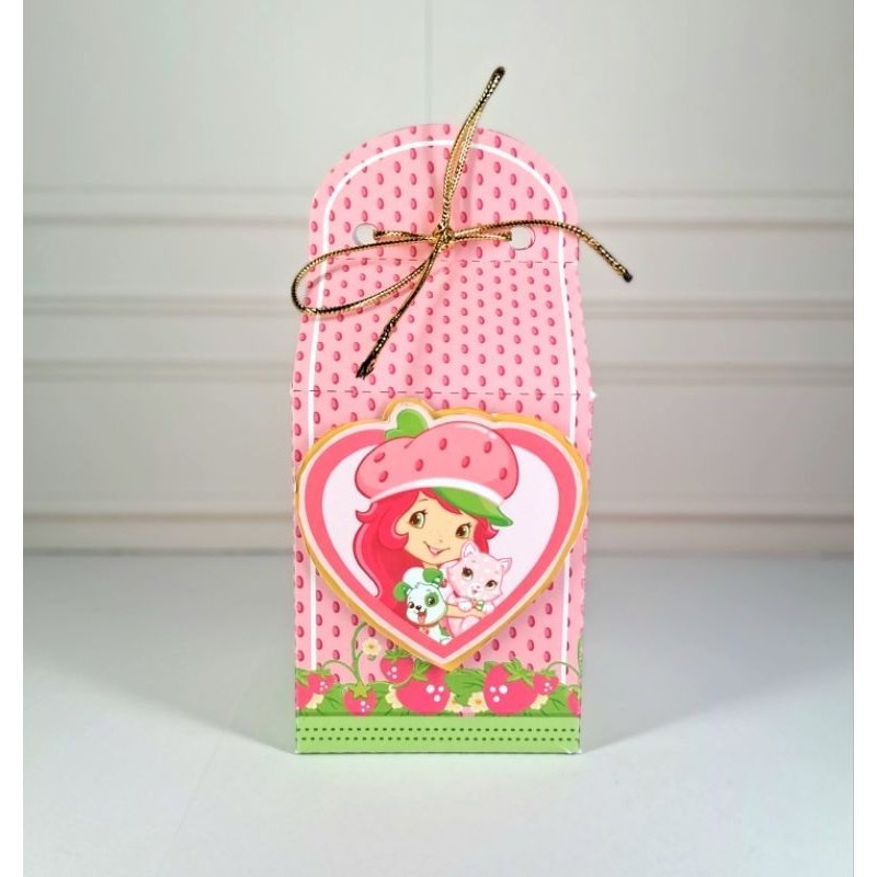 Kit Festa Personalizado  - MORANGUINHO - Caixinhas para Lembrancinhas ANIVERSARIO