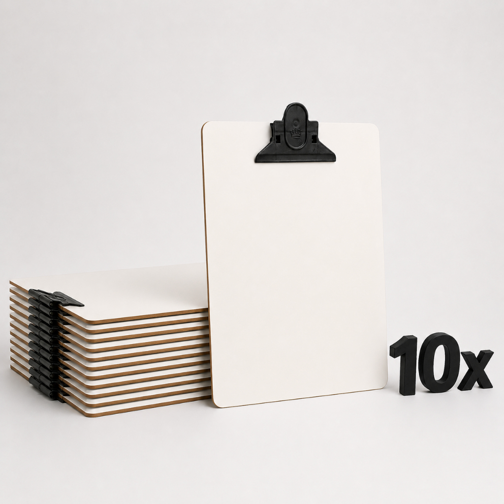 Prancheta Em Mdf, Kit Combo 10 Unidades Tamanho A4	