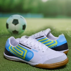 Tênis Chuteira Pro 5 Futsal Grade Especial 44 45 46 47 Sola Reforçada em Couro