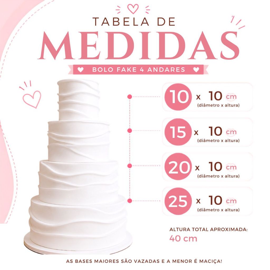 Bolo Fake Ruflado de EVA Sem Emendas Profissional Para Decoração de Festas e Casamento — imagem 2 de 2