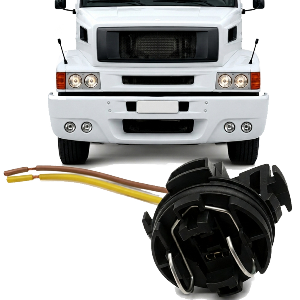 Chicote Soquete H7 Farol Caminhao Mb Ford Cargo - Ete7336