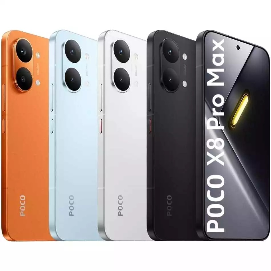 Celular Xiaomi Poco X8 Pro Max 5G, Versão Global Original