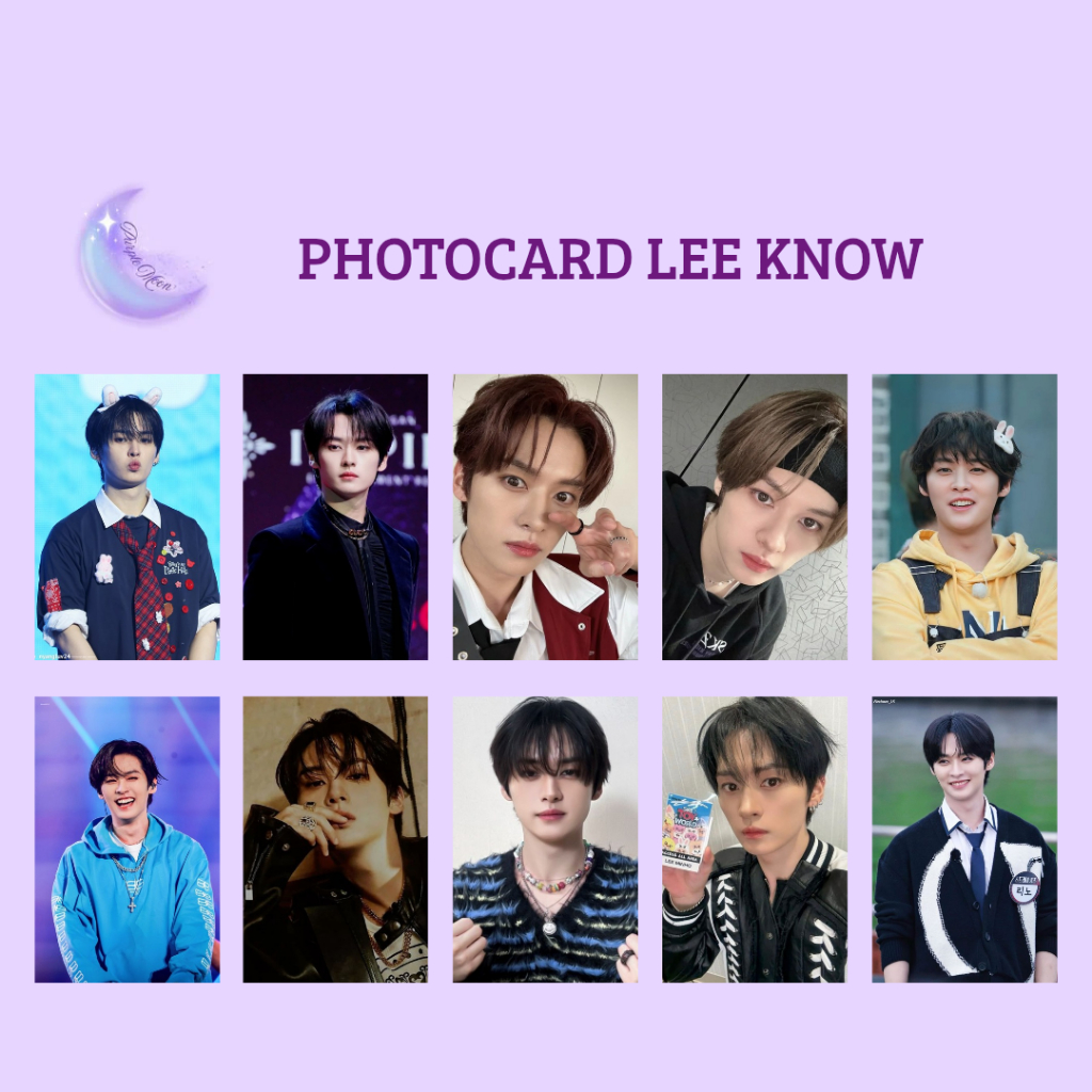 Photocard Lee Know - Stray Kids