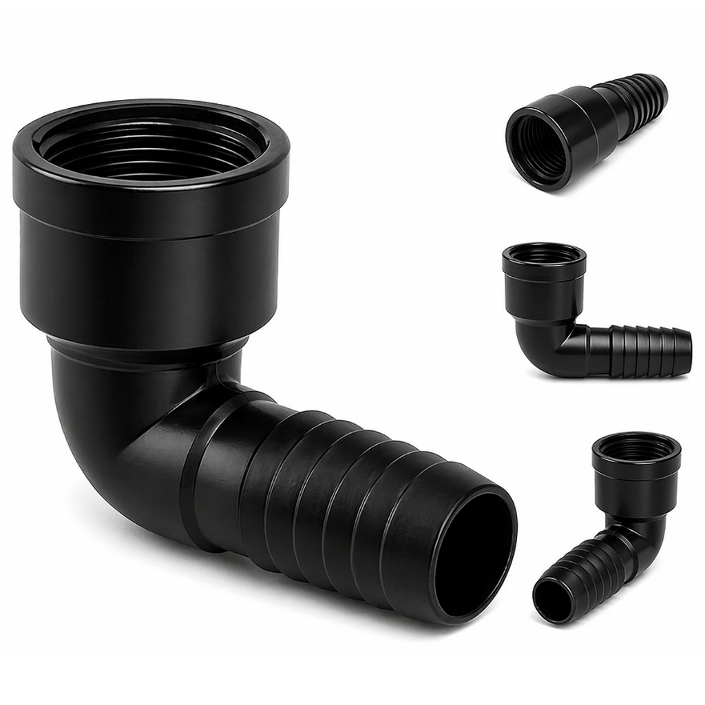 Kit 10 20 30 Cotovelo 90° 3/4 Rosca Interna Femea Mangueira Irrigação Joelho