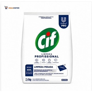 CIF PÓ LIMPEZA PESADA 2.4kg RENDE 300L