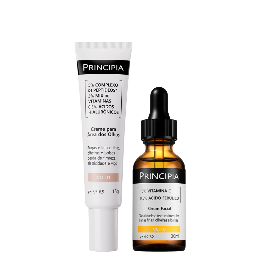 Principia Kit Vitamina c 10% + Creme Para os olhos CO-01