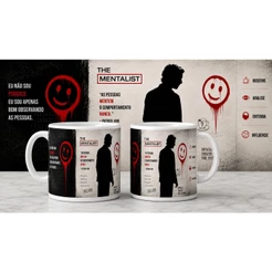 Caneca Personalizada Série The Mentalist – Presente Criativo