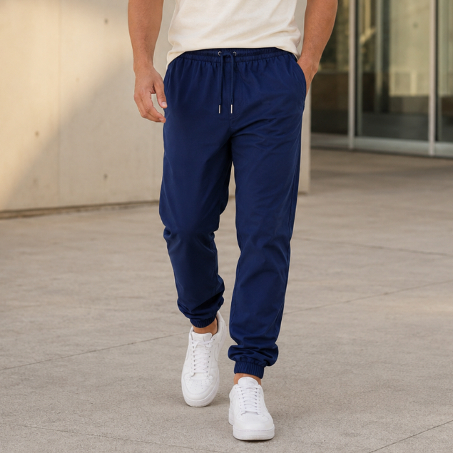 Calças Jogger Masculina Esportiva Para Academia e Corrida Calça Corta Vento Tactel Tectel Costura Reforçada com Bolsos