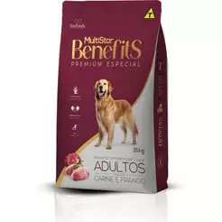 Ração Benefits Multi Star Para Cães Adultos 15kg