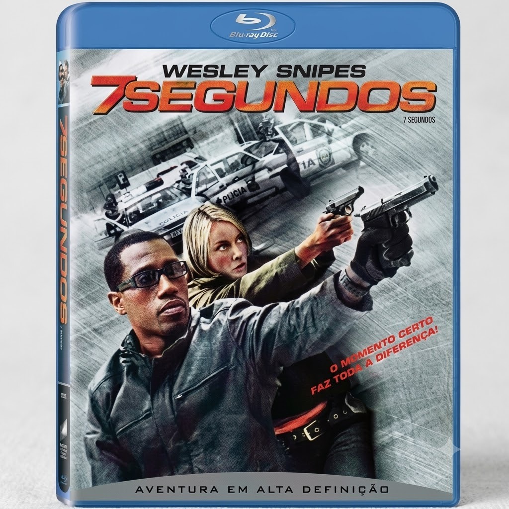 Blu-ray Original Filme 7 Segundos Wesley Snipes Dublado