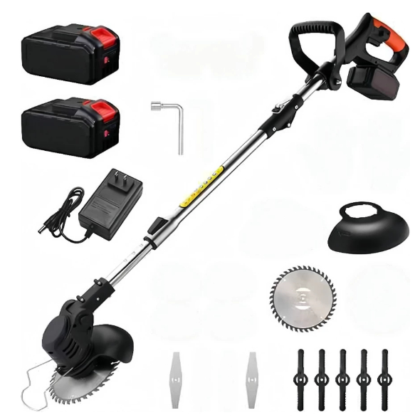 Aparador Cortador De Grama /Roçadeira Elétrica 1800w Bateria de Lítio 48V