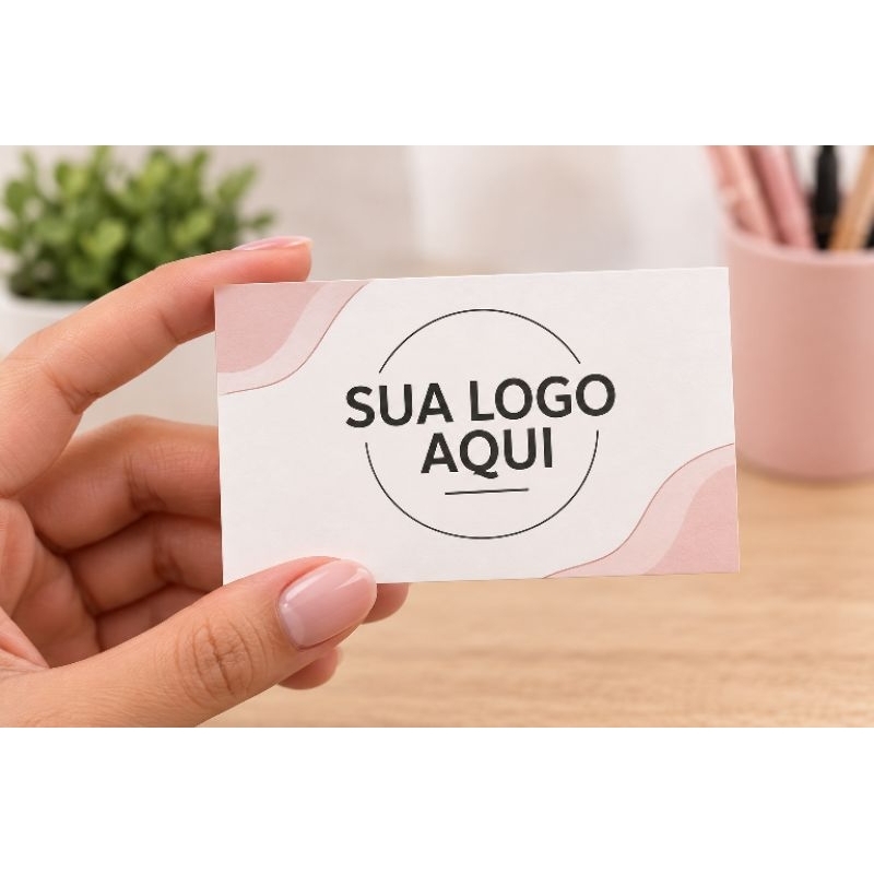 Cartão de Visita 220g Personalizado (Sua arte ou criamos para você)